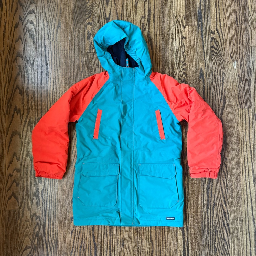 Kids Lands’ End Ski Jacket, size 10-12